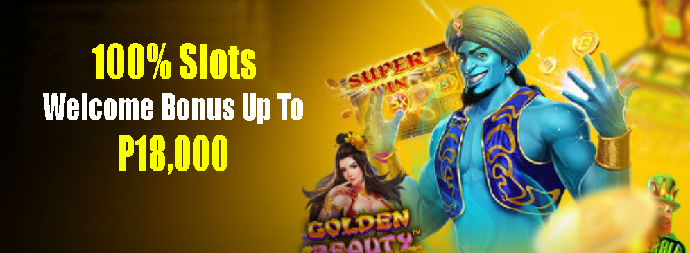 100% Slots First Deposit Bonus