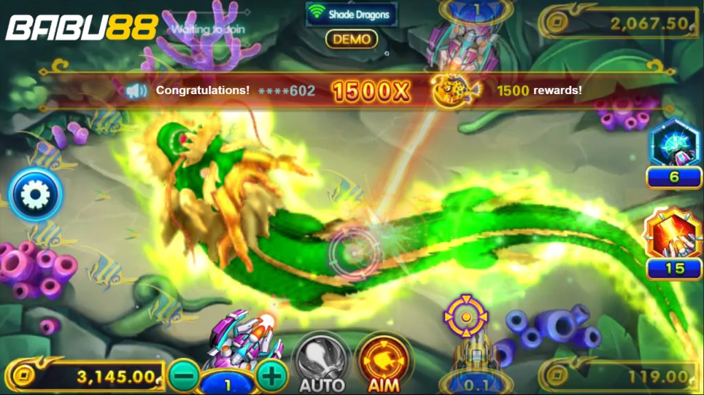 General information about the online Dragon Fish Shooting game